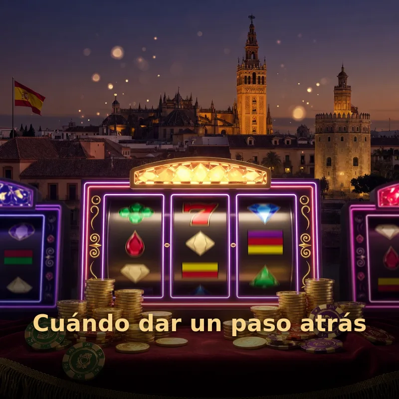 Cuándo dar un paso atrás